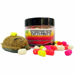 Wafters MG Special Carp Feeder Dumbells, Tutti Frutti, 8mm, 40g Wafters MG Special Carp Feeder Dumbells, Tutti Frutti, 8mm, 40g