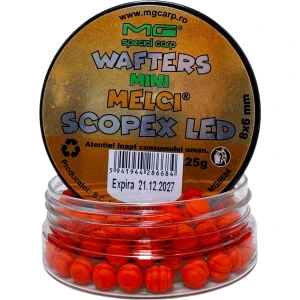 Wafters MG Special Carp Mini Melci, Scopex Led, 8x6mm, 25g