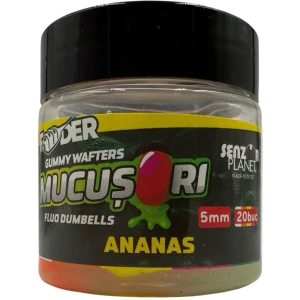 Wafters SENZOR Mucusori Artificial, Ananas, 5mm, 20buc Wafters SENZOR Mucusori Artificial, Ananas, 5mm, 20buc