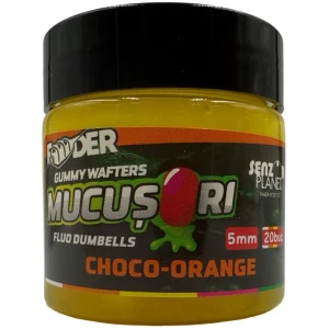 Wafters SENZOR Mucusori Artificial, Choco Orange, 5mm, 20buc