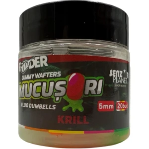 Wafters SENZOR Mucusori Artificial, Krill, 5mm, 20buc Wafters SENZOR Mucusori Artificial, Krill, 5mm, 20buc