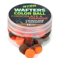 Wafters Steg Color Ball, Ciocolata-portocala, 11mm, 15g