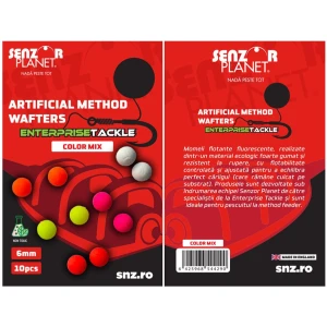 Wafters Senzor Method Enterprise Tackle Fluo Mixed Colors, 6mm, 10buc/pac