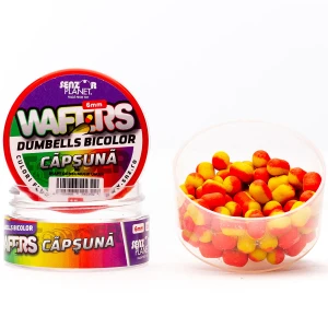 Wafters Senzor Planet Dumbells Bicolor, Capsuna, 6mm, 15g