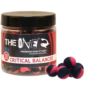 Wafters THE ONE Critical Balanced, Roz / Negru, Capsuna / Scoica, 10mm, 50g