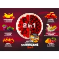Wafters ZFISH Smoke Hurricane 8-10mm, Mango-Cherry, 30g(100buc)