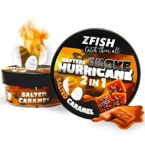 Wafters ZFISH Smoke Hurricane 8-10mm, Salted Caramel, 30g(100buc)