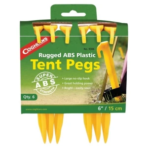Cuie Coghlans pentru cort 15cm din plastic ABS 