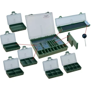Cutie Baracuda Carp Box 001 verde 365x300x55mm Cutie Baracuda Carp Box 001 verde 365x300x55mm