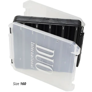 Cutie DUO Reverse Lure Case 160, White / Silver Logo, 20.6x17x4.4cm