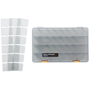 Cutie pentru Naluci SAVAGE GEAR Tip 6B Smoke, 36x22.5x5cm Cutie pentru Naluci SAVAGE GEAR Tip 6B Smoke, 36x22.5x5cm