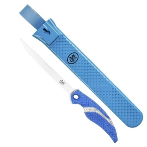 CUTIT PENTRU FILETAT CUDA TITANIUM FLEX + TEACA, LAMA 15CM