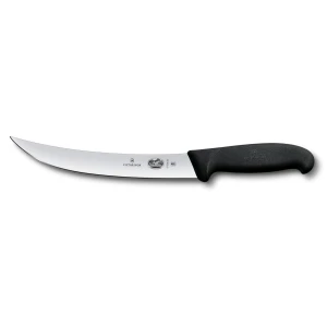 Cutit Bucatarie Victorinox Breaking Knife, Fibrox, Curved, Lama 20cm, Negru Cutit Bucatarie Victorinox Breaking Knife, Fibrox, Curved, Lama 20cm, Negru