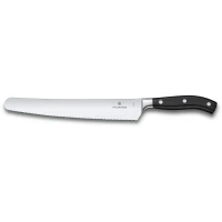 Cutit Bucatarie Victorinox Grand Maitre Bread / Pastry Knife, Lama Zimtata 26 Cm, Negru