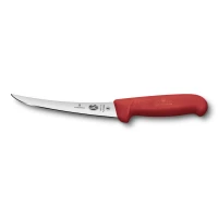 Cutit Dezosat Victorinox, Boning Knife, Curved, Fibrox, Lama Flexibila 12cm, Rosu Cutit Dezosat Victorinox, Boning Knife, Curved, Fibrox, Lama Flexibila 12cm, Rosu