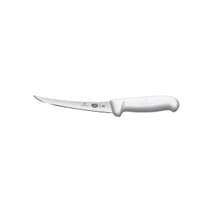 Cutit Dezosat Victorinox Fibrox Boning Knife, Curbat, Lama 15cm, Alb