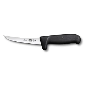 Cutit Dezosat Victorinox Fibrox Safety Grip Boning Knife,Lama Flexibila 12cm, Negru