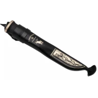 Cutit MARTTIINI OY Moose Black Hirvi 547021W Carbon, Birch, Black Wooden Box, Lama=90mm