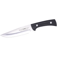 Cutit Muela 170mm Full Tang Blade Jabali-17m, Micarta Black Handle And Red Fiber Spacer