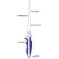 Cutit MUSTAD pentru Filetat Ultra Flex Fillet 23cm + Teaca