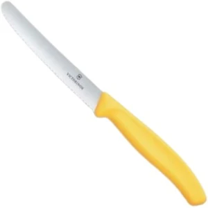 Cutit VICTORINOX Swiss Classic Tomato And Table Knife Yellow, 11cm, 1buc/pac