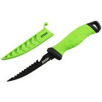 Cutit Zfish Fillet Knife Fishing Predator, Negru-Verde, 12.5cm Cutit Zfish Fillet Knife Fishing Predator, Negru-Verde, 12.5cm