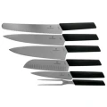 Set 6 Cutite Victorinox Swiss Modern Block + Suport Lemn, Negru