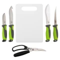 Set Cattara Cutite Cu Tocator Si Foarfeca TT13110 Set Cattara Cutite Cu Tocator Si Foarfeca TT13110