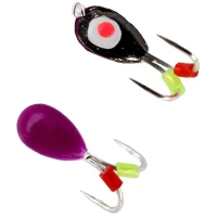 Dandineta Mikado Ice Bug Violet, Black, 0.8g, 4mm, 4buc/plic  Dandineta Mikado Ice Bug Violet, Black, 0.8g, 4mm, 4buc/plic