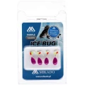 Dandineta Mikado Ice Bug Violet Tungsten, Silver, 0.8g, 4mm, 4buc/plic  Dandineta Mikado Ice Bug Violet Tungsten, Silver, 0.8g, 4mm, 4buc/plic
