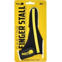 Degetar Select Baits Casting Finger Stall Black And Yellow, Marimea L
