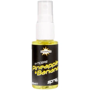 Atractant DYNAMITE BAITS N-Ticers Spray, Pineapple & Banana, 30ml Atractant DYNAMITE BAITS N-Ticers Spray, Pineapple & Banana, 30ml