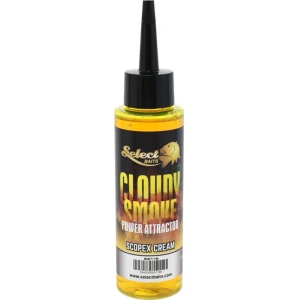 Atractant SELECT BAITS Cloudy Smoke, Scopex Cream, Fluorescent Green, 115ml