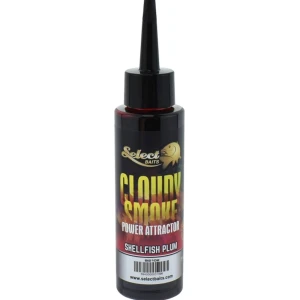 Atractant SELECT BAITS Cloudy Smoke, Shellfish Plum, Bloody Red, 115ml