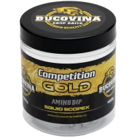 Dip Bucovina  Baits Competition Gold Amino, Squid & Scopex, 160g Dip Bucovina  Baits Competition Gold Amino, Squid & Scopex, 160g