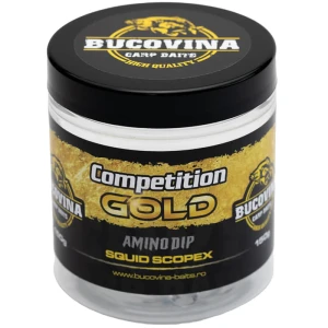 DIP Bucovina  Baits Competition Gold Amino, Squid & Scopex, 160g DIP Bucovina  Baits Competition Gold Amino, Squid & Scopex, 160g
