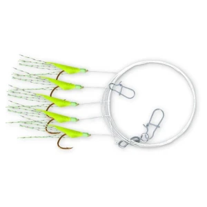 Streamer Zebco Holografix Rig Yellow Nr10, 0.40mm