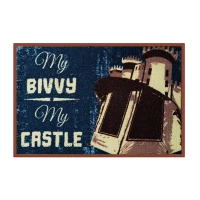 Covor Delphin My bivvy my castle 60 x 40 Cm