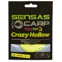 Elastic Sensas Crazy Hollow, Yellow, 1.65mm, 3m