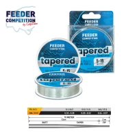 FIR INAINTAS CONIC CARP ZOOM TAPERED FEEDER LEADER 5x15m 0.20-0.32mm 11.5kg