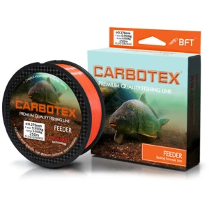 FIR MONOFILAMENT CARBOTEX FEEDER ORANGE 027MM/9,95KG/250M FIR MONOFILAMENT CARBOTEX FEEDER ORANGE 027MM/9,95KG/250M