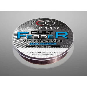 FIR MONOFILAMENT CLIMAX CULT FEEDER METHOD CARP MONO DARK BROWN 300M 0.28mm 6.2kg