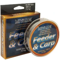 FIR MONOFILAMENT MIVARDI FEEDER CARP 0.225mm/200m/5.90kg FIR MONOFILAMENT MIVARDI FEEDER CARP 0.225mm/200m/5.90kg