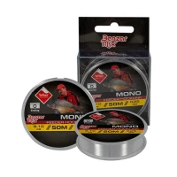 Fir Monofilament Benzar Mono Feeder Hooklink Transparent 50m 0.20mm 6.40kg