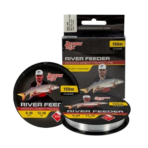 Fir Monofilament Benzar River Feeder Mono Clear Transparent 150m 0.30mm 12.30kg