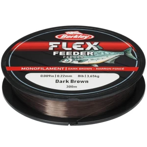 Fir Monofilament Berkley FLEX SS Feeder DarkBrown, 300m, 0.22mm, 3.65kg Fir Monofilament Berkley FLEX SS Feeder DarkBrown, 300m, 0.22mm, 3.65kg