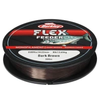 Fir Monofilament Berkley FLEX SS Feeder DarkBrown, 300m, 0.25mm, 4.8kg