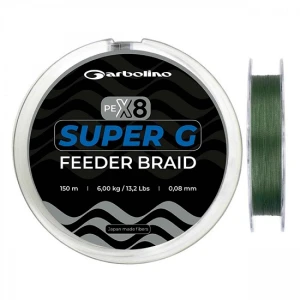 Fir Textil Garbolino Super G Feeder Braid 0.08mm 150m Fir Textil Garbolino Super G Feeder Braid 0.08mm 150m