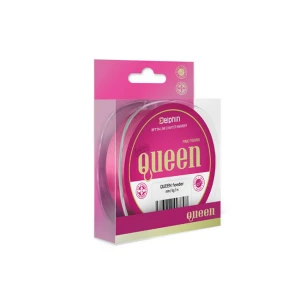 Fir monofilament Delphin QUEEN Feeder roz 0.25mm 5kg 5000m