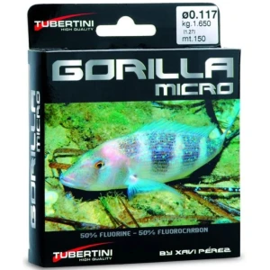 Fir Fluorocarbo TUBERTINI Gorilla Micro, 4kg, 0.165mm, 150m